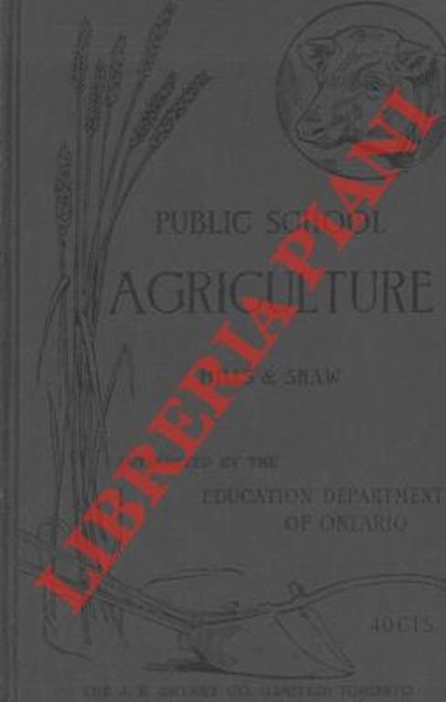 The first principles of agriculture - James Mills - copertina