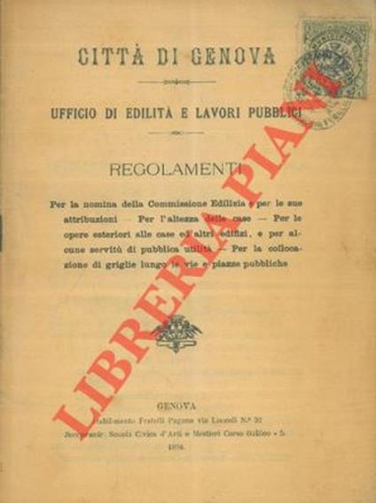 Per la nomina per le sue attribuzioni - copertina