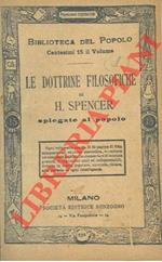 Le dottrine filosofiche di H.S. spiegate al popolo