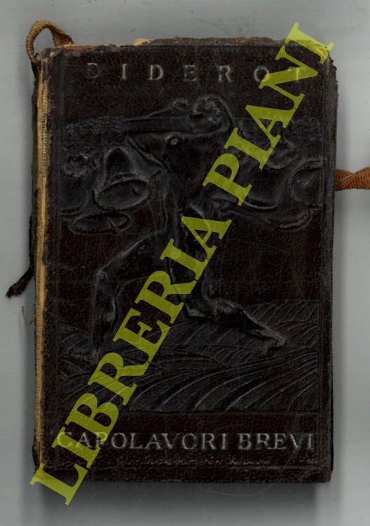Capolavori brevi. Scelti e tradotti da A. de Stefani