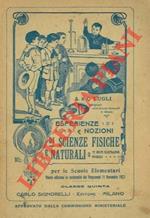 Esperienze e nozioni di scienze fisiche e naturali per le scuole elementari maschili e femminili