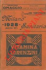 Milano sanitaria. Elenco generale del personale sanitario esercente della provincia di Milano
