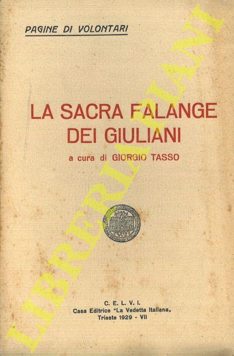 La Sacra Falange dei Giuliani - Giorgio Tasso - copertina