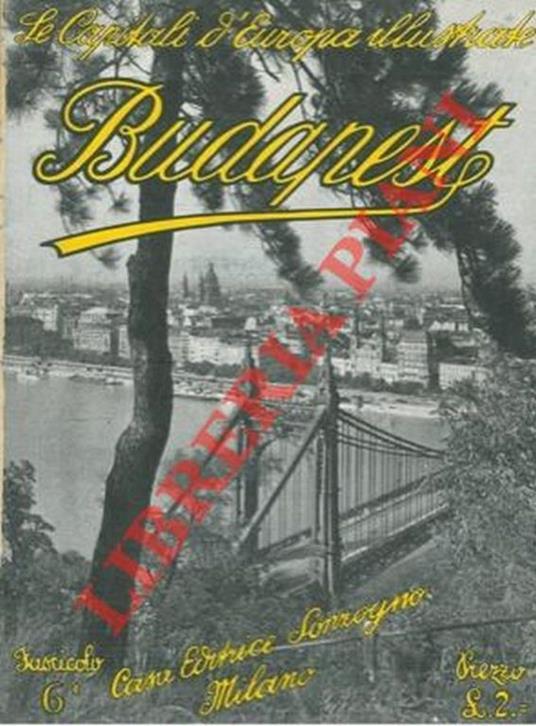 Budapest - Decio Cinti - copertina