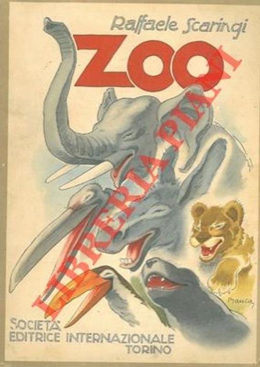 Zoo - Raffaele Scaringi - copertina