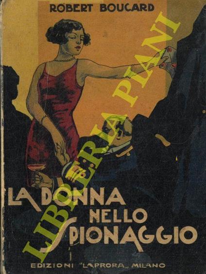 La donna nello spionaggio - Roberto Boucard - copertina