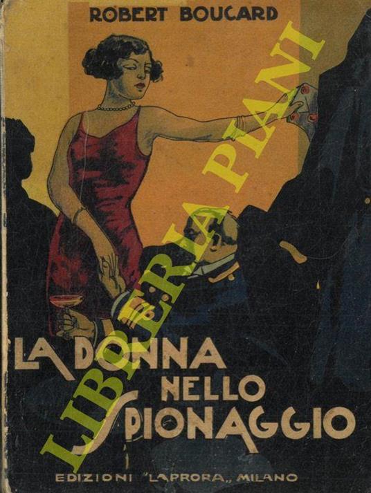 La donna nello spionaggio - Roberto Boucard - copertina