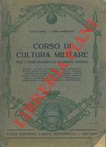 Corso di cultura militare per l'insegnamento di primo grado.