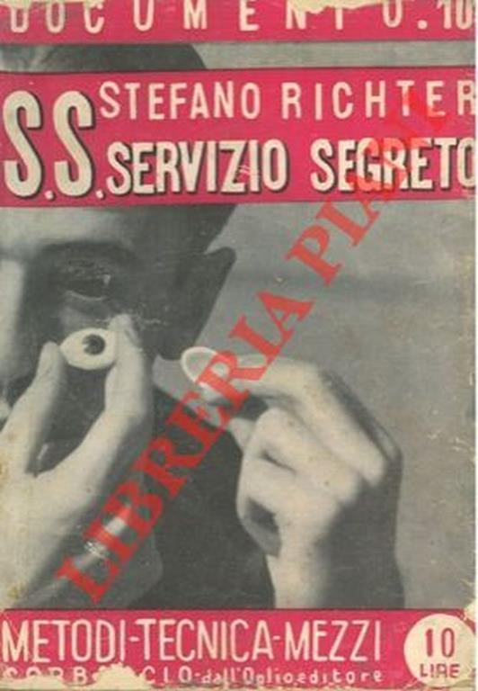 S.S. Servizio Segreto - Stefan Richter - copertina