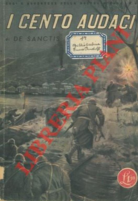 I cento audaci - De Sanctis - copertina