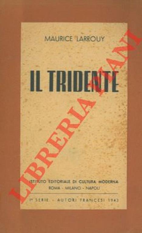 Il tridente - Maurice Larrouy - copertina