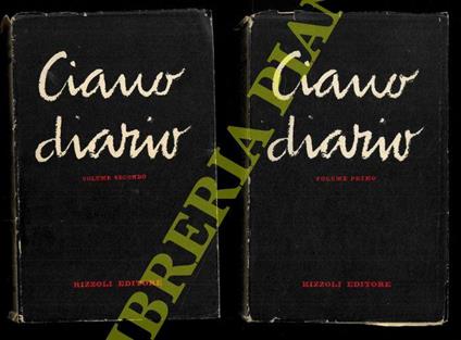 Diario. 1939-1940 e 1941-1943 - Galeazzo Ciano - copertina