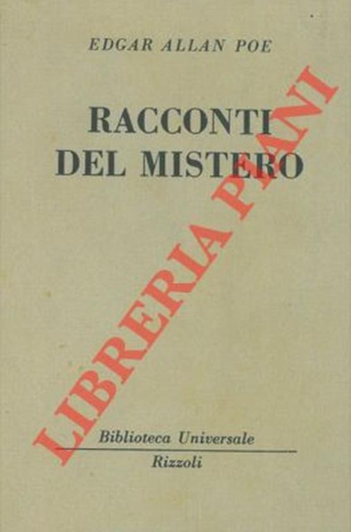Racconti del mistero - Edgar Allan Poe - copertina