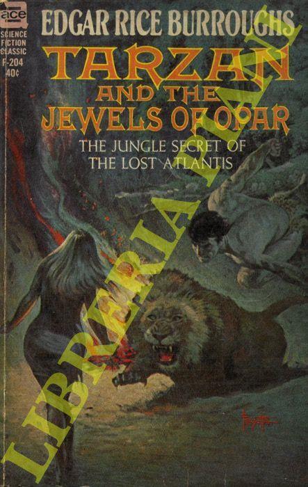 Tarzan and the Jewels of Opar - Edgar Rice Burroughs - copertina