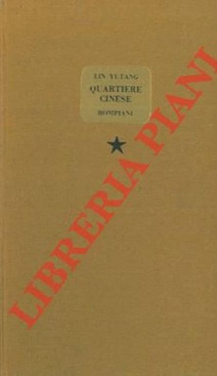 Quartiere cinese - Lin Yutang - copertina