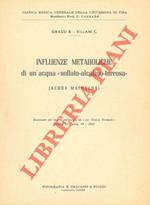 Influenze metaboliche di un'acqua 