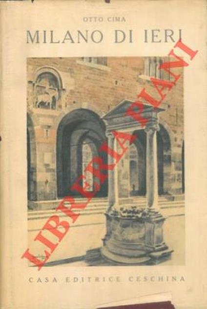 Milano di ieri - Otto Cima - copertina