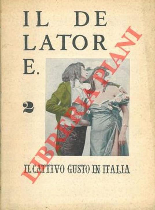 Il cattivo gusto in Italia - copertina