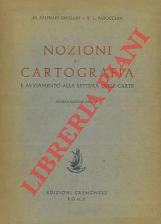 Nozioni di cartografia e avviamento alla lettura delle carte - copertina