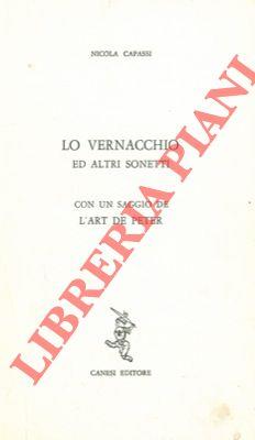 Lo vernacchio ed altri sonetti. Con un saggio de l'art de peter