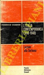 L' Italia contemporanea (1918-1948).