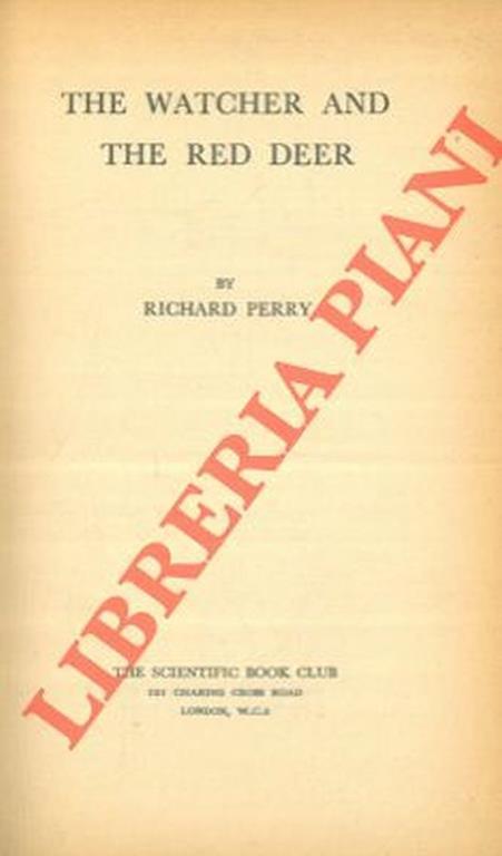 The watcher and the red deer - Richard Perry - copertina