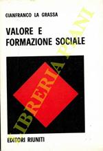 Valore e formazione sociale