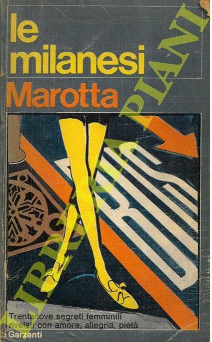 Le milanesi - Giuseppe Marotta - copertina