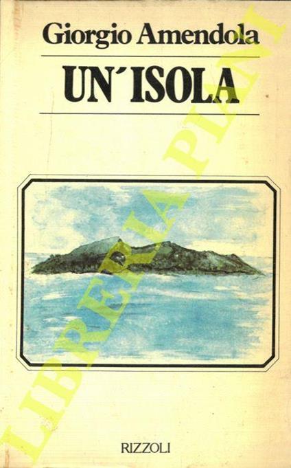 Un'isola - Giorgio Amendola - copertina