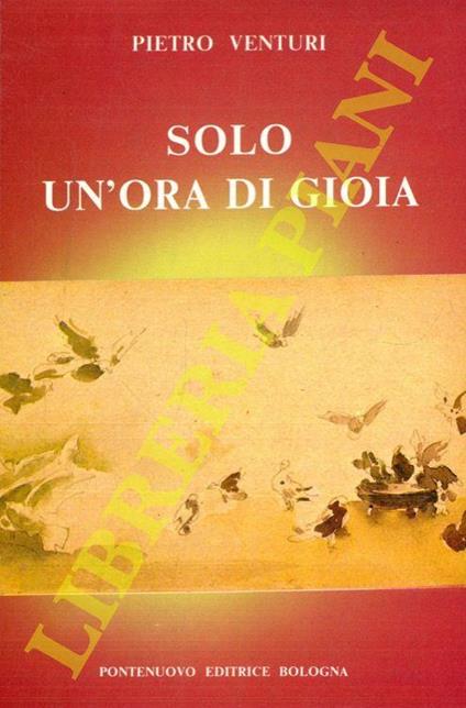 Solo un'ora di gioia - Pietro Venturi - copertina