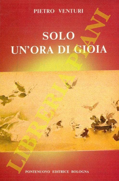 Solo un'ora di gioia - Pietro Venturi - copertina