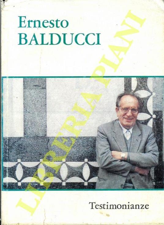 Ernesto Balducci - copertina