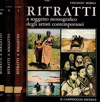 Ritratti a soggetto monografico degli artisti contemporanei - Vincenzo Morra - copertina