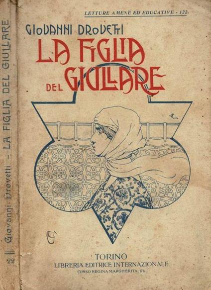 La figlia del giullare - Giovanni Drovetti - copertina