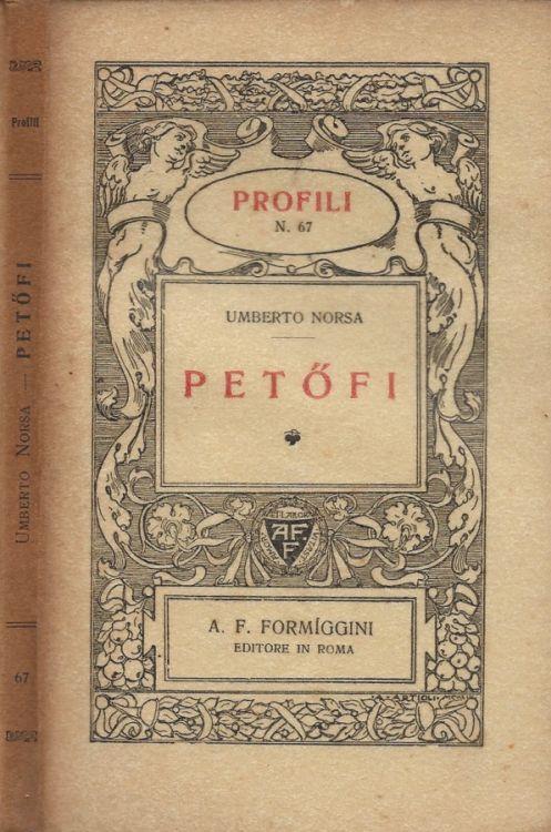 Petofi - Umberto Norsa - copertina