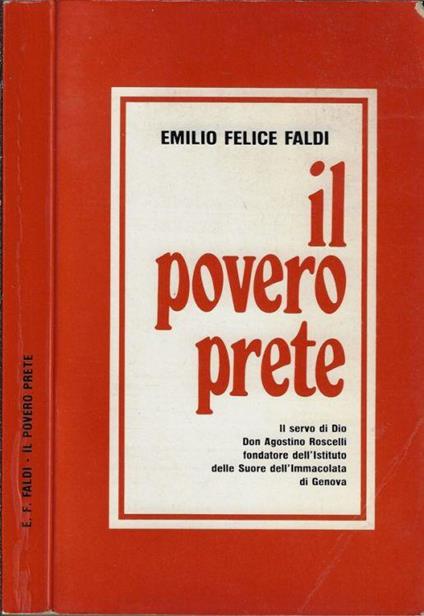 Il povero prete - Emilio Felice Faldi - copertina