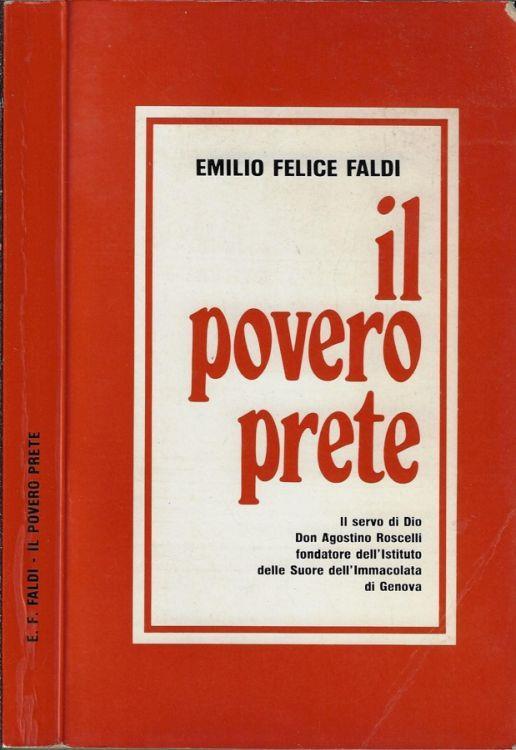 Il povero prete - Emilio Felice Faldi - copertina
