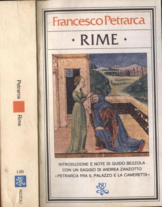 Rime - Francesco Petrarca - copertina