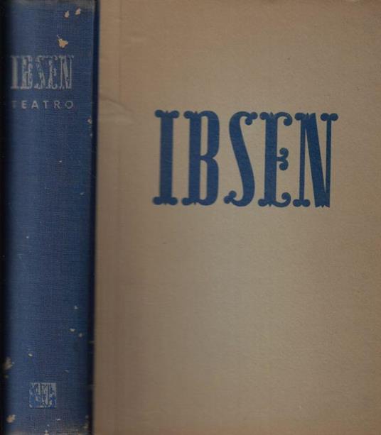 Ibsen - Henrik Ibsen - copertina