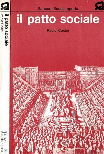 Il patto sociale - Paolo Casini - copertina
