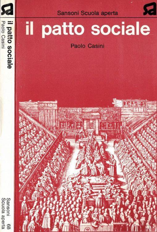 Il patto sociale - Paolo Casini - copertina