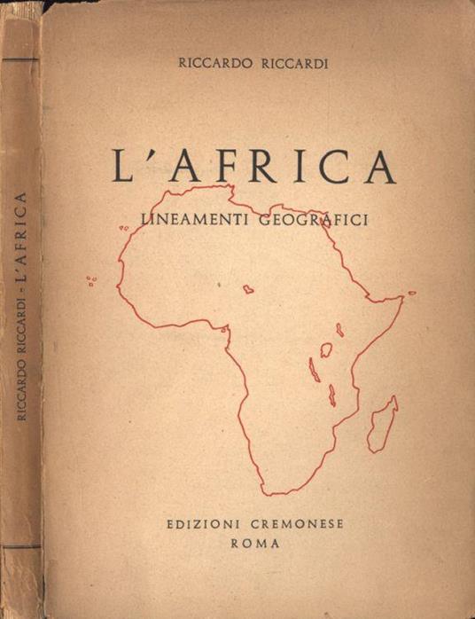 L' Africa - Riccardo Riccardi - copertina