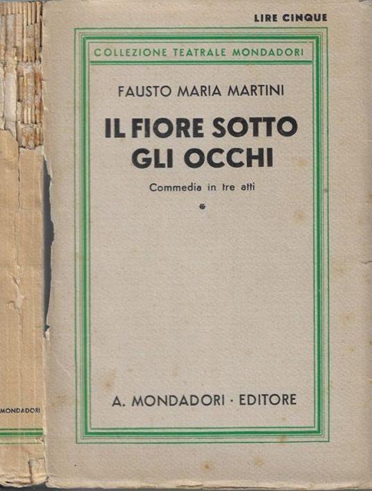 Il fiore sotto gli occhi - Fausto M. Martini - copertina