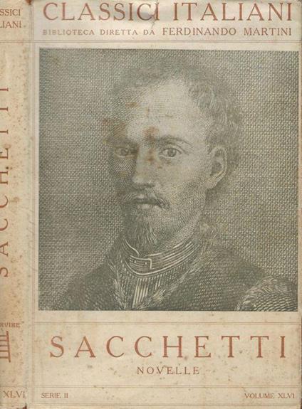Novelle - Franco Sacchetti - copertina