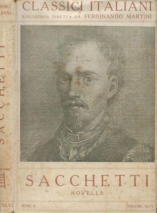 Novelle - Franco Sacchetti - copertina