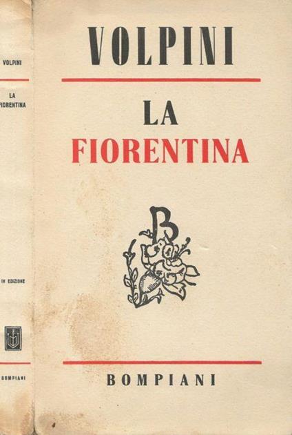 La Fiorentina - Flora Volpini - copertina