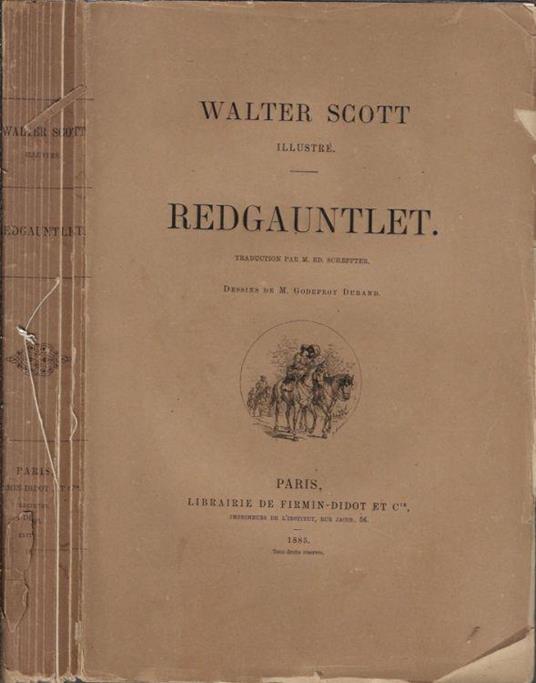 Redgauntlet - Walter Scott - copertina