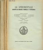 Lo Sperimentale. Archivio di biologia normale e patologica. Vol.114, 1964
