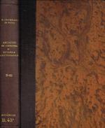 Archivio del laboratorio di botanica crittogamica presso la R.Università di Pavia vol.II III