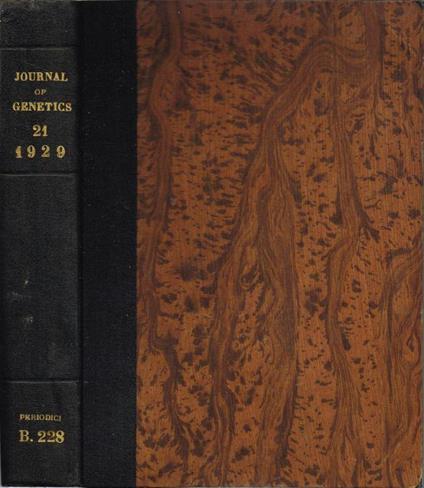 Journal of Genetics - copertina